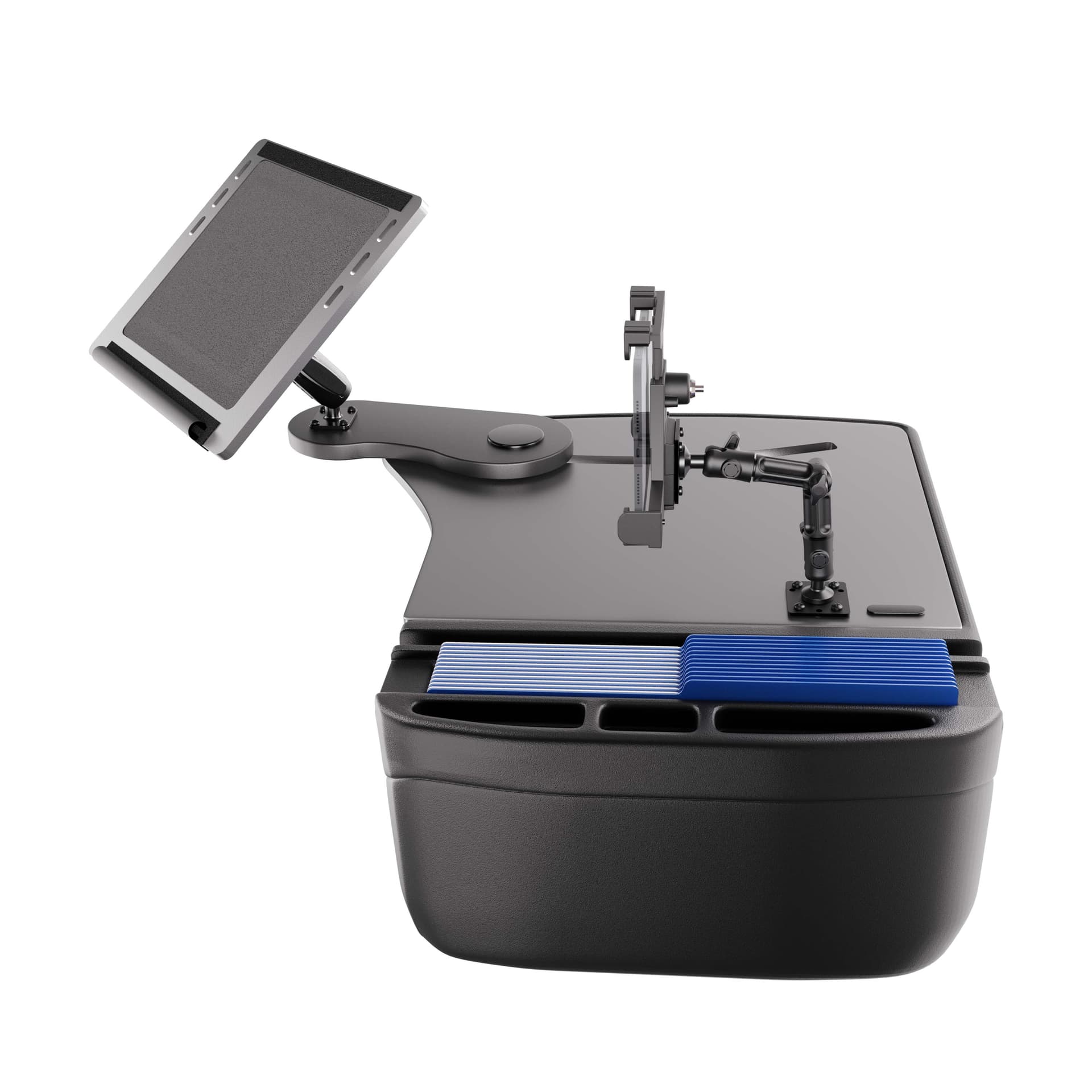 Arkon AutoExec Reach Front Seat Car Desk with LockVise™ Locking Tablet Multi-Angle Mount - Image 8