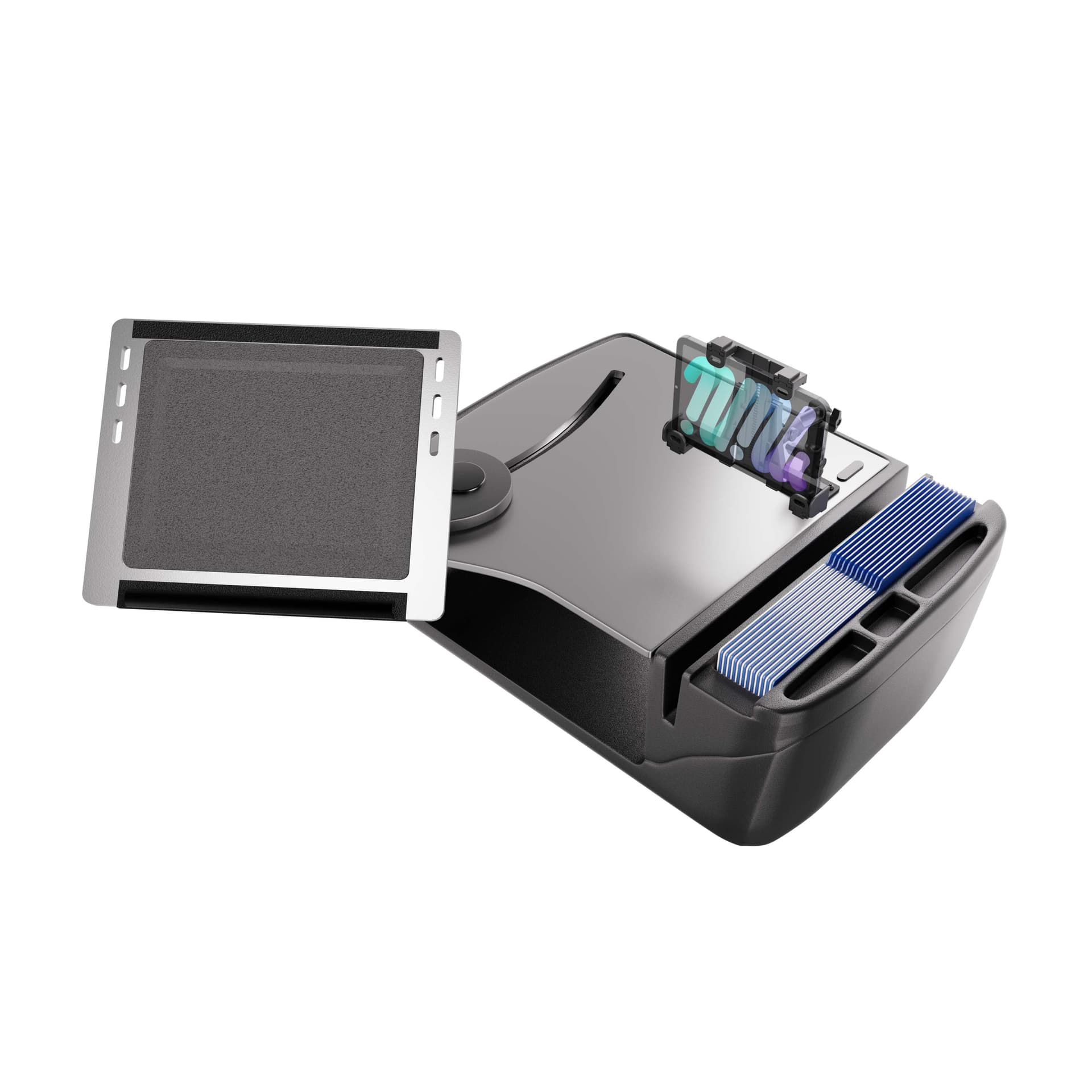 Arkon AutoExec Reach Front Seat Car Desk with LockVise™ Locking Tablet Multi-Angle Mount - Image 7