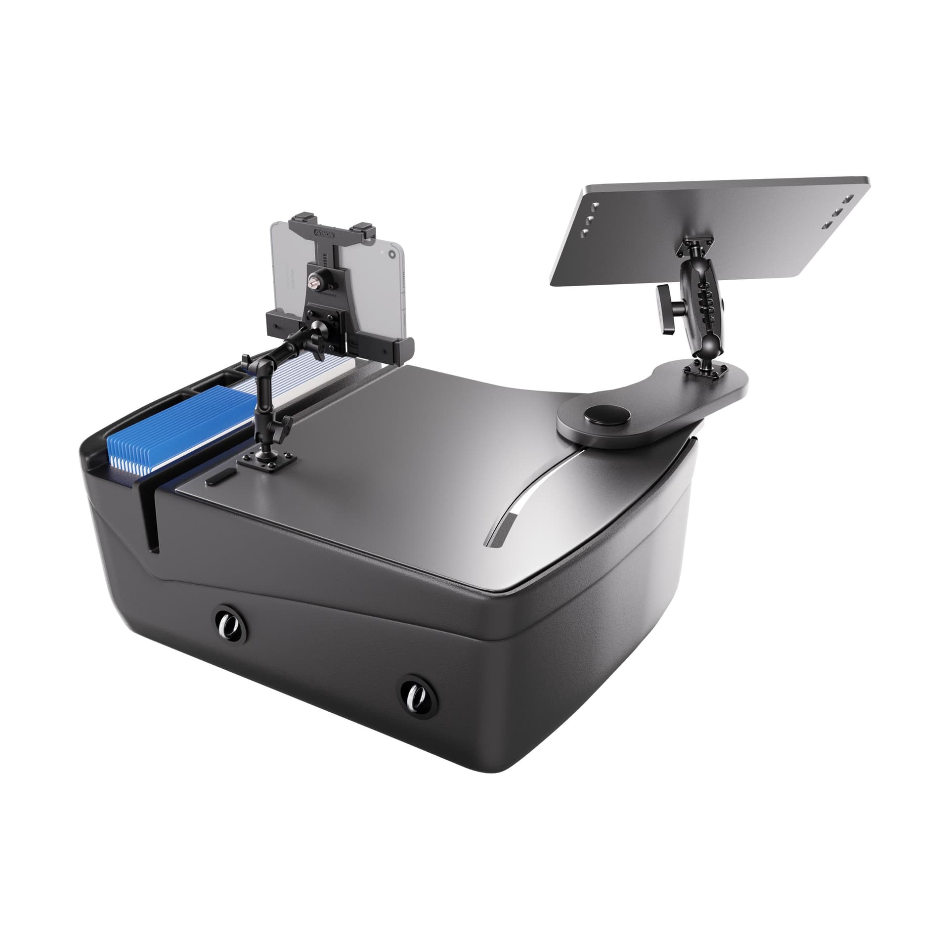 Arkon AutoExec Reach Front Seat Car Desk with LockVise™ Locking Tablet Multi-Angle Mount - Image 10