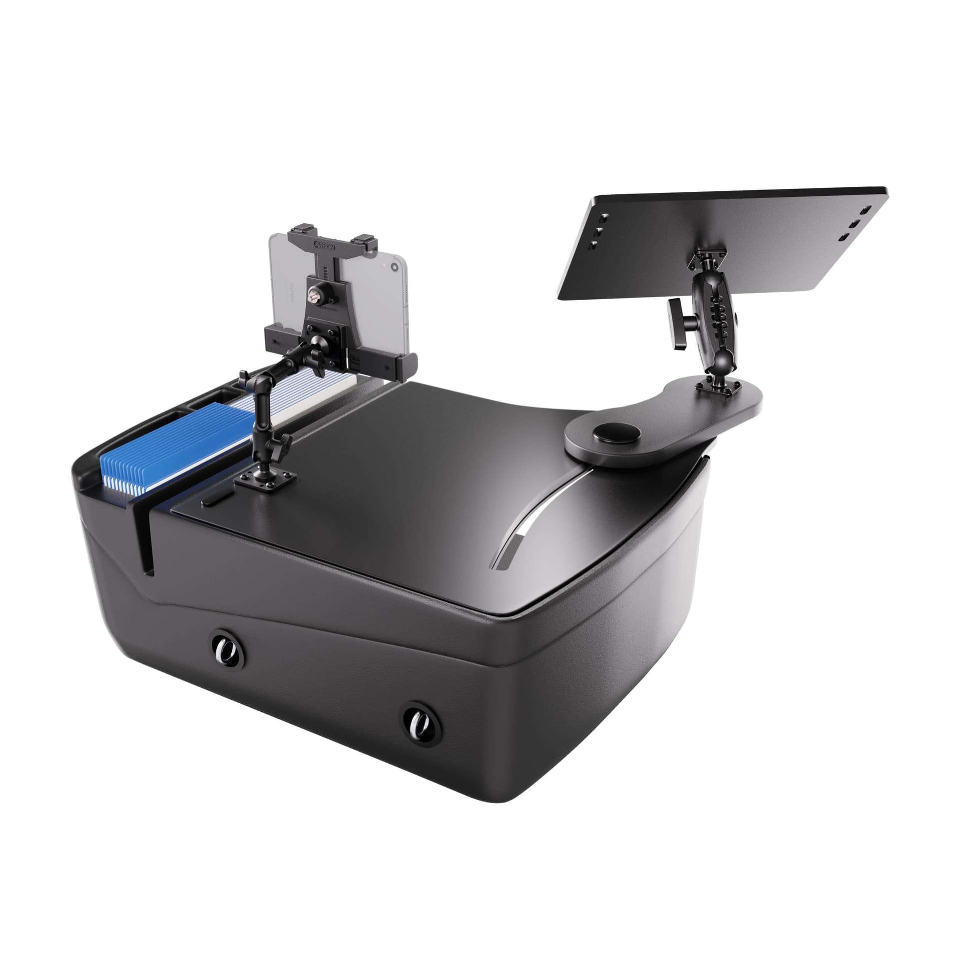 Arkon AutoExec Reach Front Seat Car Desk with LockVise™ Locking Tablet Multi-Angle Mount - Image 16