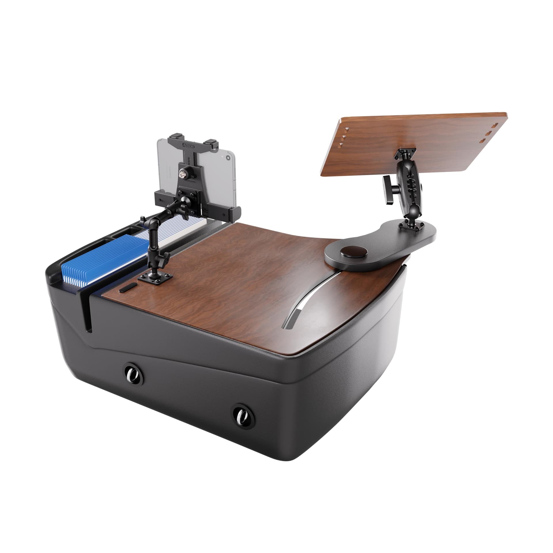 Arkon AutoExec Reach Front Seat Car Desk with LockVise™ Locking Tablet Multi-Angle Mount - Image 22