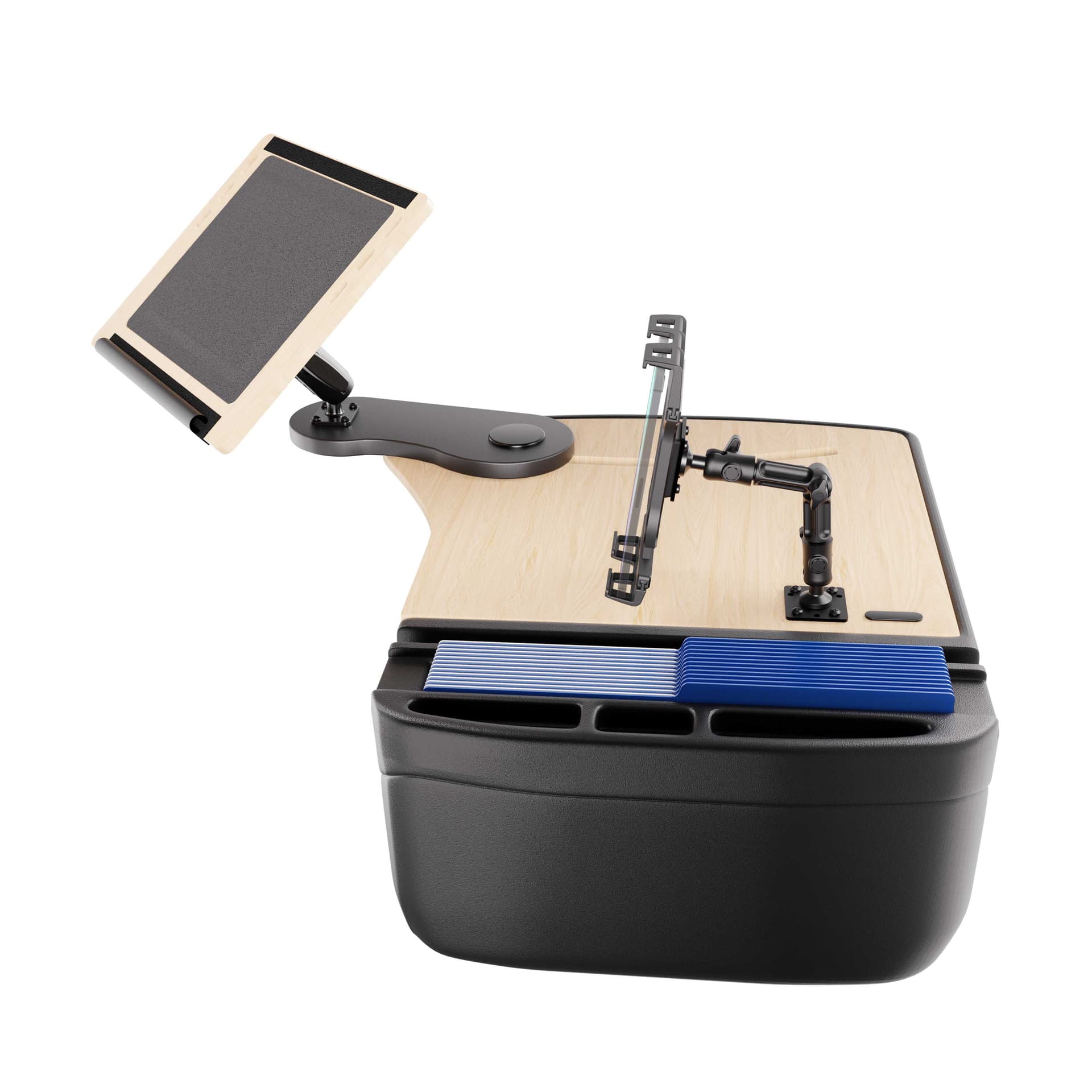 Arkon AutoExec Reach Front Seat Car Desk with Slim-Grip® Ultra Pro Multi-Angle Mount - Image 2
