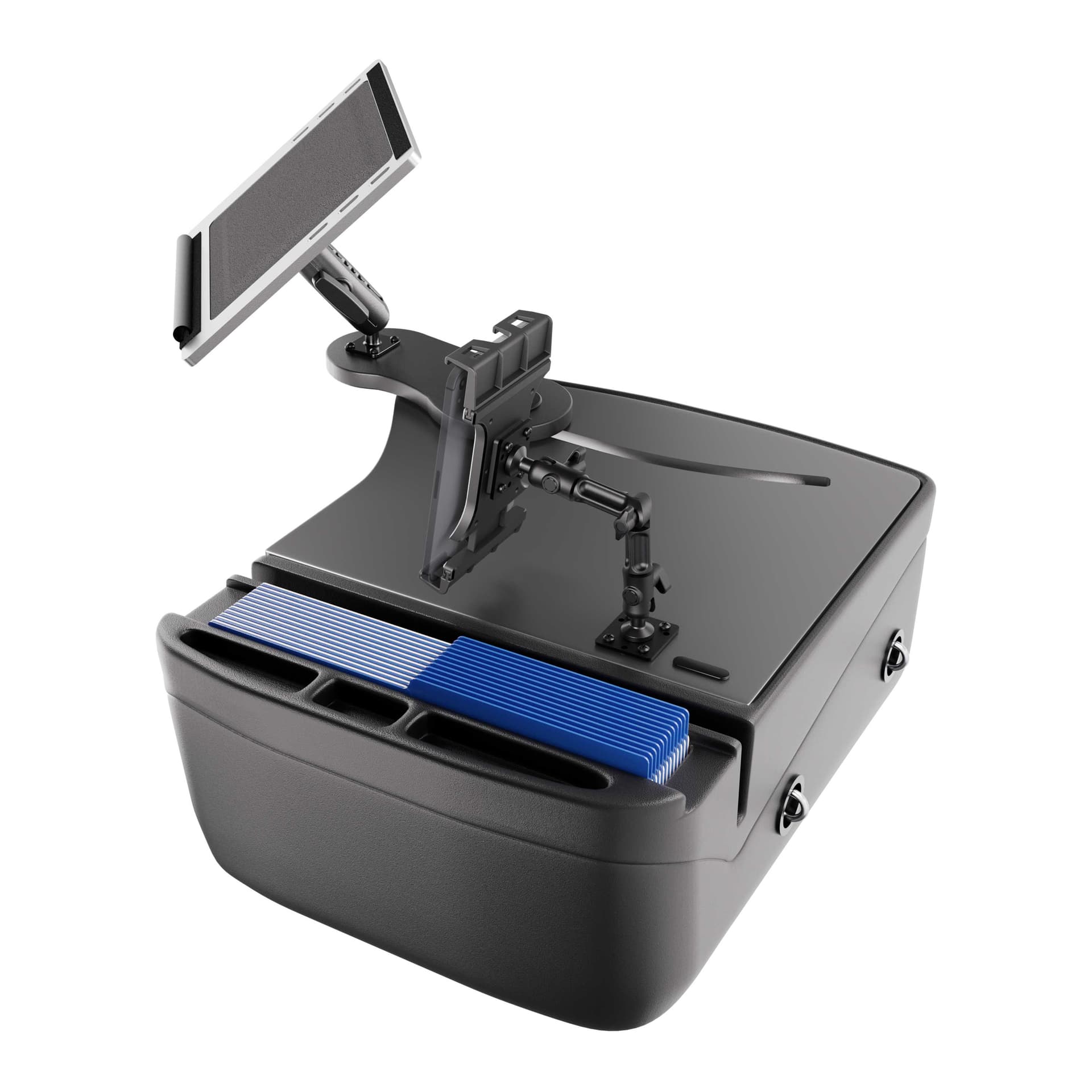 Arkon AutoExec Reach Front Seat Car Desk with Slim-Grip® Ultra Pro Multi-Angle Mount - Image 9