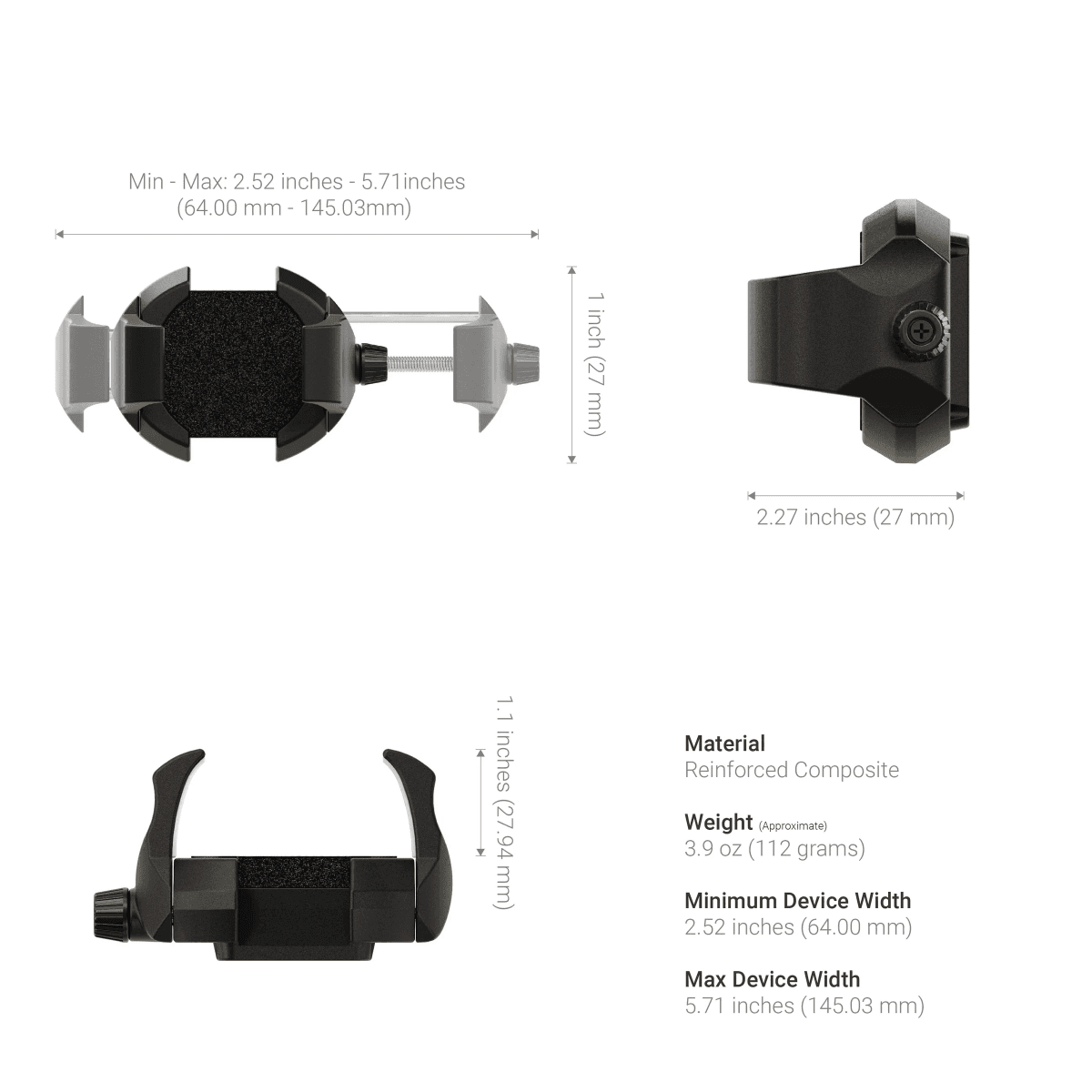 SkyHold Yoke Phone Mount