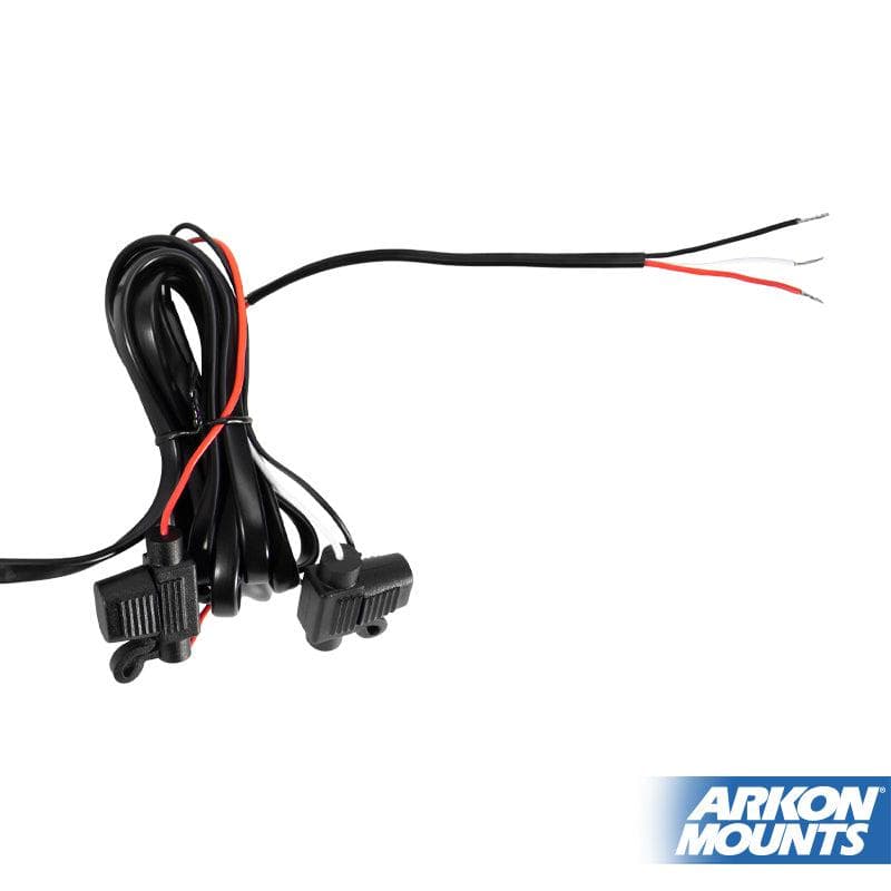 Arkon Quick Charge Hardwire Vehicle Power Adapter with In-Line Fuse