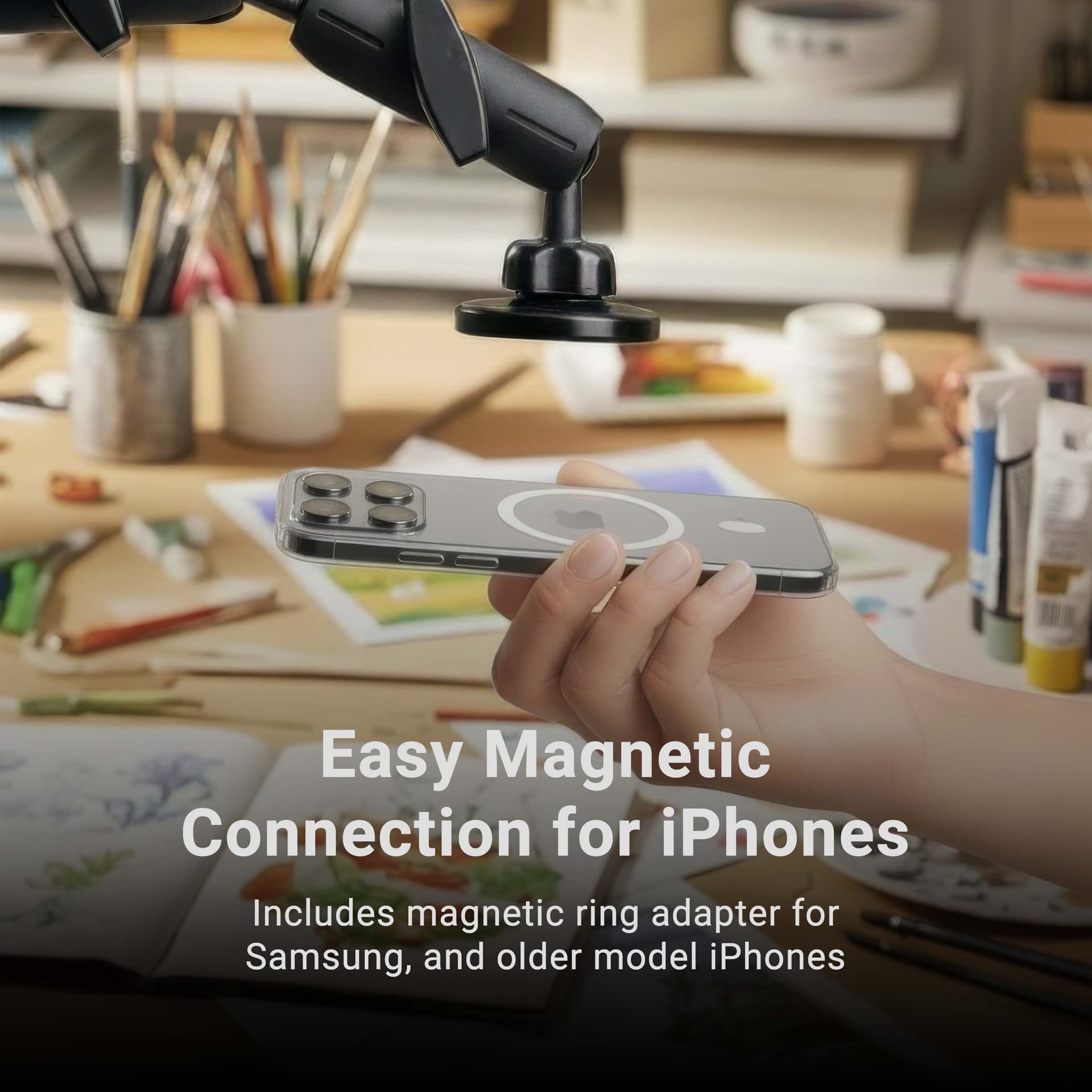 Arkon Remarkable Creator™ Cookie Decorators Mount with MagSafe Holders - Image 4