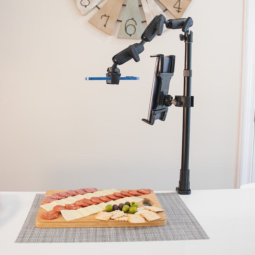 Arkon Remarkable Creator™ Pro+Plus Clamp Mount with Teal Extension Pole