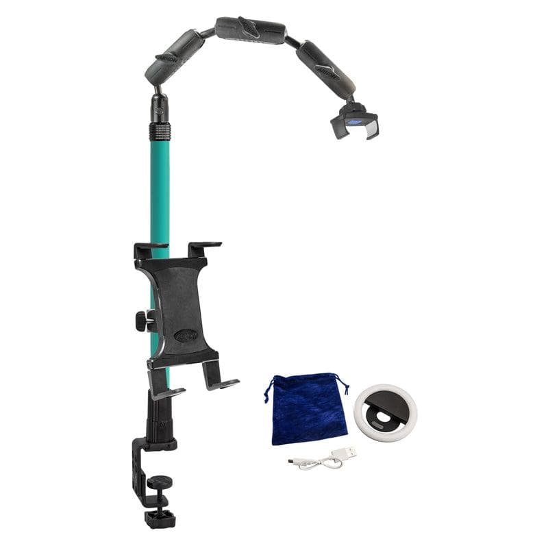 Arkon Remarkable Creator™ Pro+Plus Clamp Mount with Teal Extension Pole