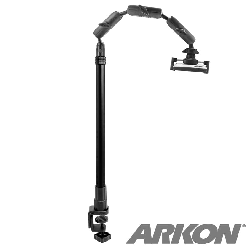 Arkon Desk Table Clamp Phone or Camera Stand for Nail Art, Baking, Stamping, and Crafting Videos