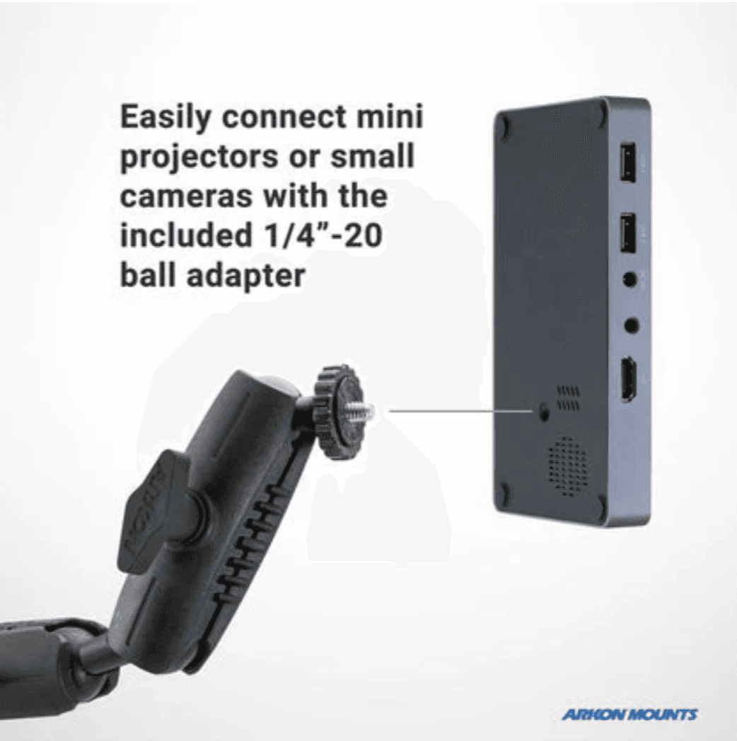 Arkon Remarkable Creator™ Pro Stand with Clamp Base for Phone or Camera - Pink