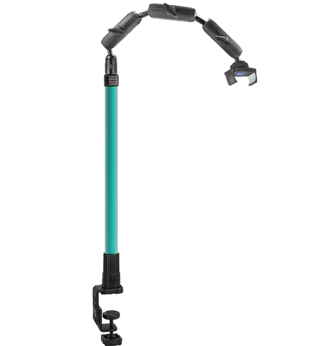 Arkon Remarkable Creator™ Pro Stand with Clamp Base for Phone or Camera - Teal
