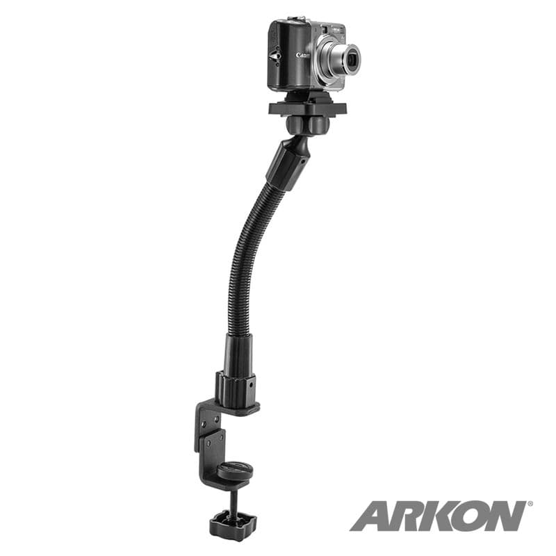 Arkon 12in Flexible C-Clamp Camera Mount