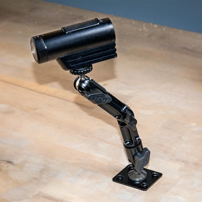 Arkon Camera Mount Heavy Duty 8in Multi-Angle Screw Mount