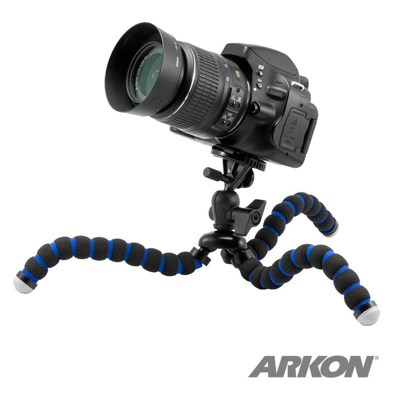 Arkon 11inch Camera Tripod Mount for Canon Nikon Samsung and Other 1/4inch-20 Digital Cameras
