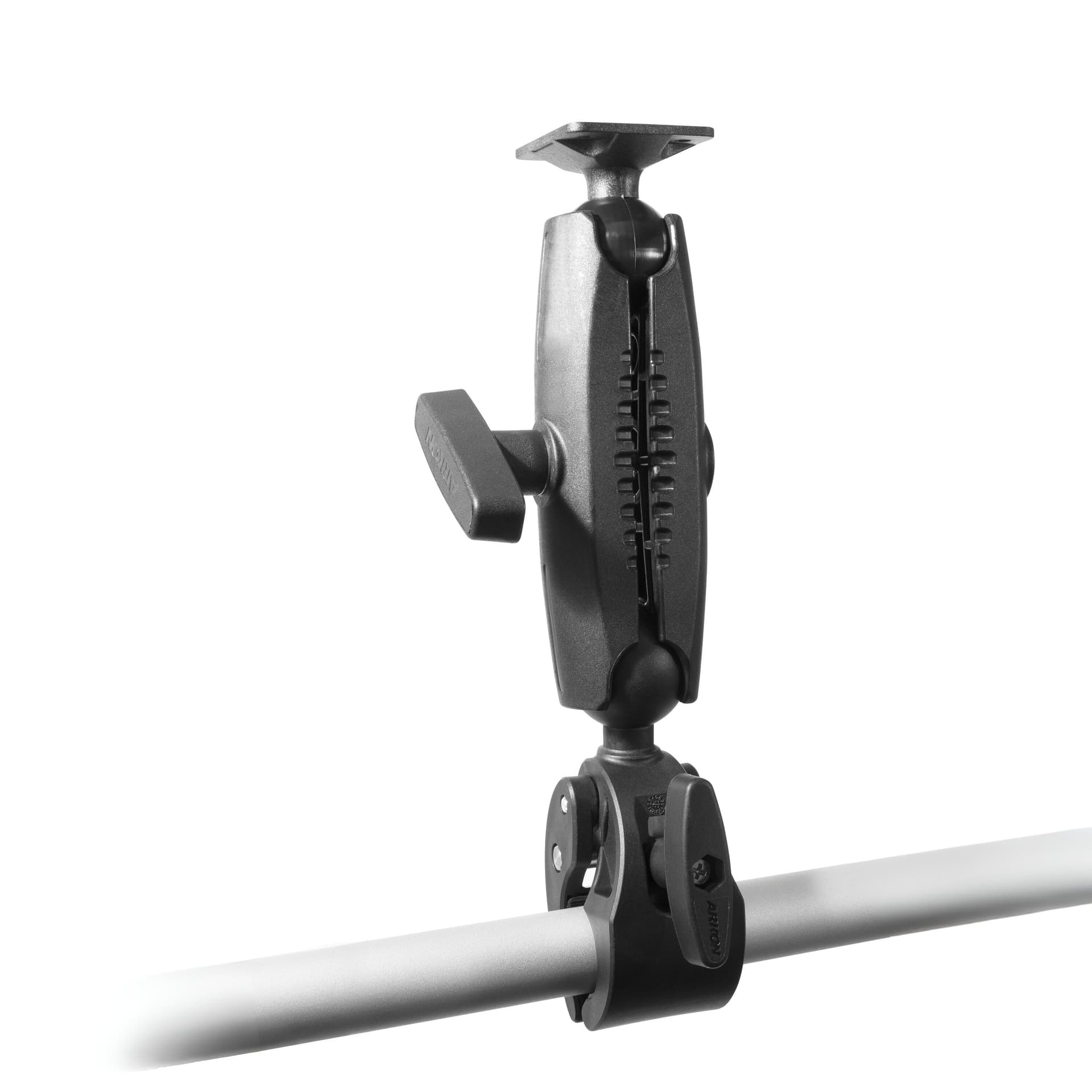 Arkon RoadVise® Clamp Mount with AMPS Mounting Plate and 5.75” Arm - Image 2
