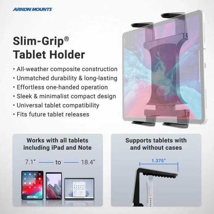 Arkon Clamp Stand for DSLR Camera, Tablet, or Phone
