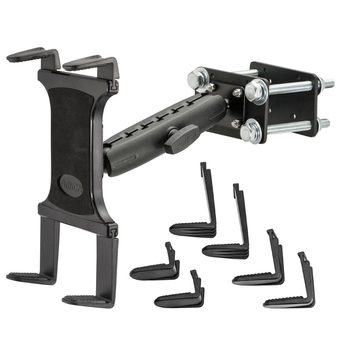 Arkon 7.25 inch Metal Robust Forklift Front Guard Slim-Grip® Tablet Mount