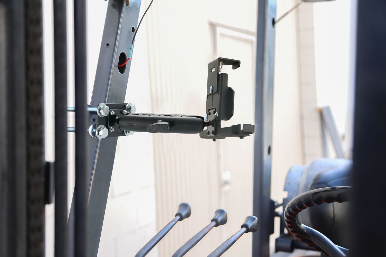 Arkon 7.25 inch Metal Robust Locking Forklift Front Guard Tablet Mount