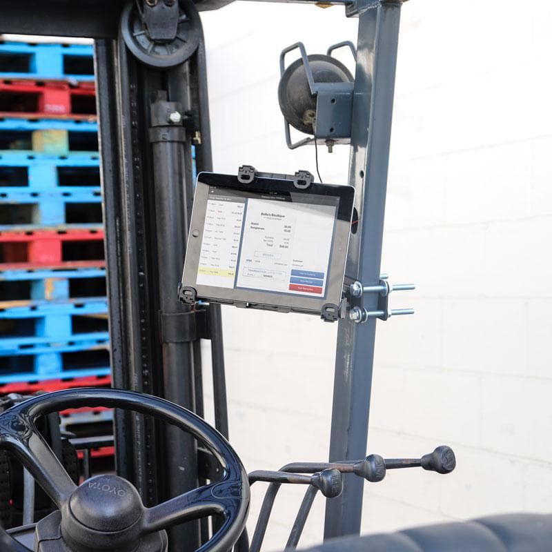 Arkon 7.25 inch Metal Robust Locking Forklift Front Guard Tablet Mount