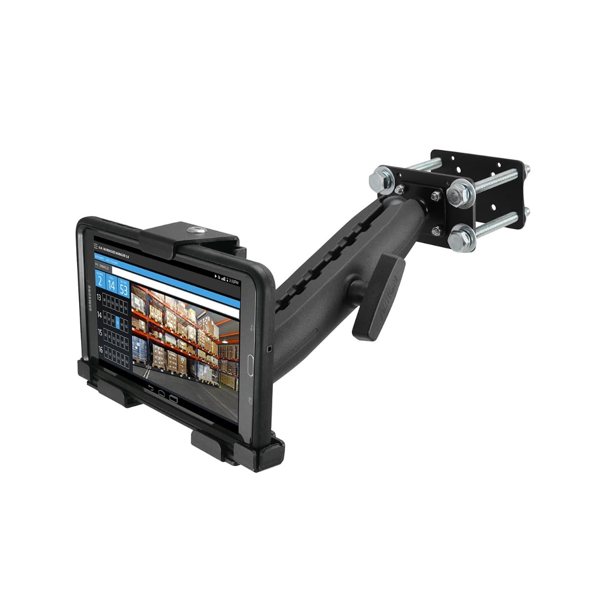 Arkon 10.25 inch Metal Robust™ Locking Forklift Front Guard Tablet Mount