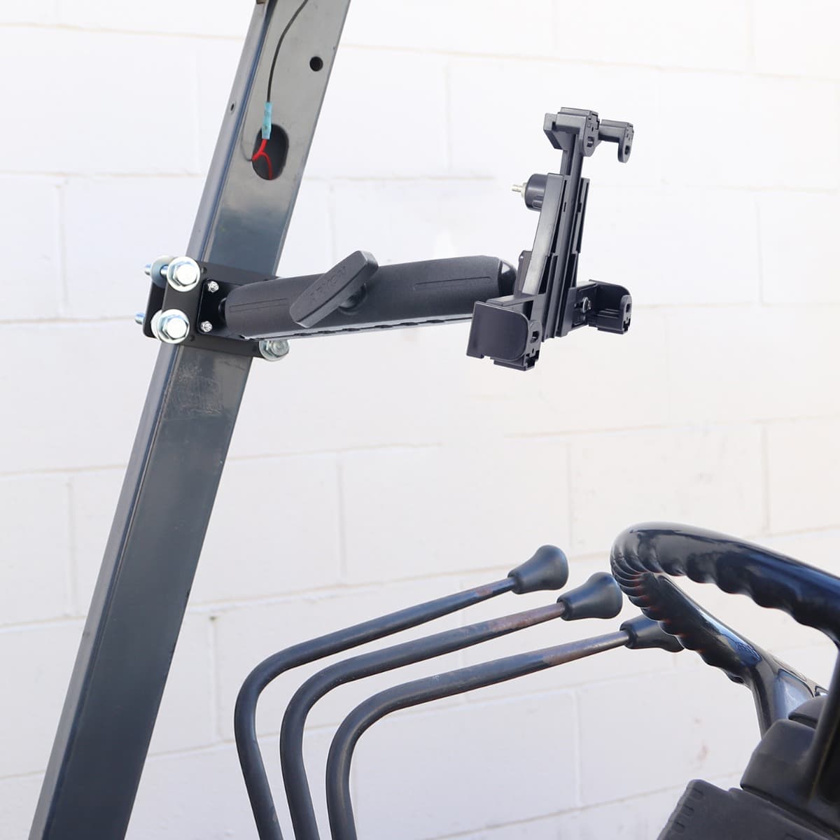 Arkon 10.25 inch Metal Robust Locking Forklift Pillar Tablet Mount