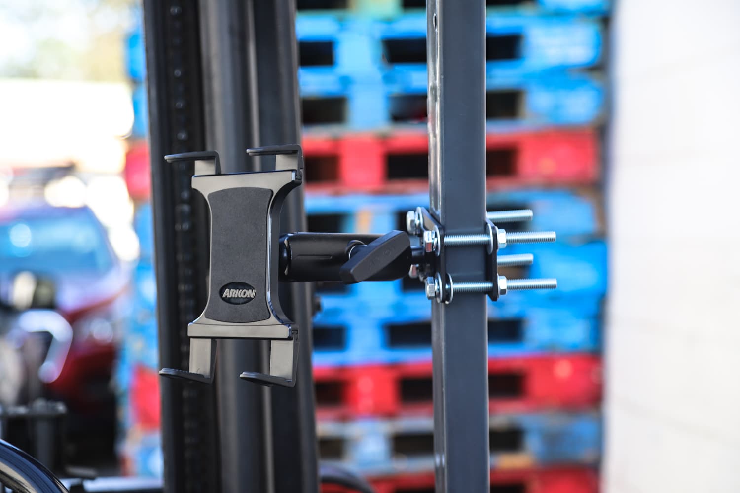 Arkon 38mm Robust Forklift Pillar Tablet Mount