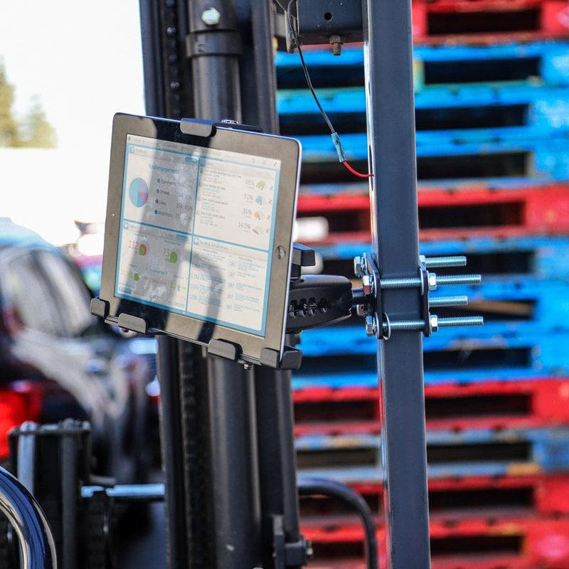 Arkon 7 inch Robust™ Locking Forklift Front Guard Tablet Mount