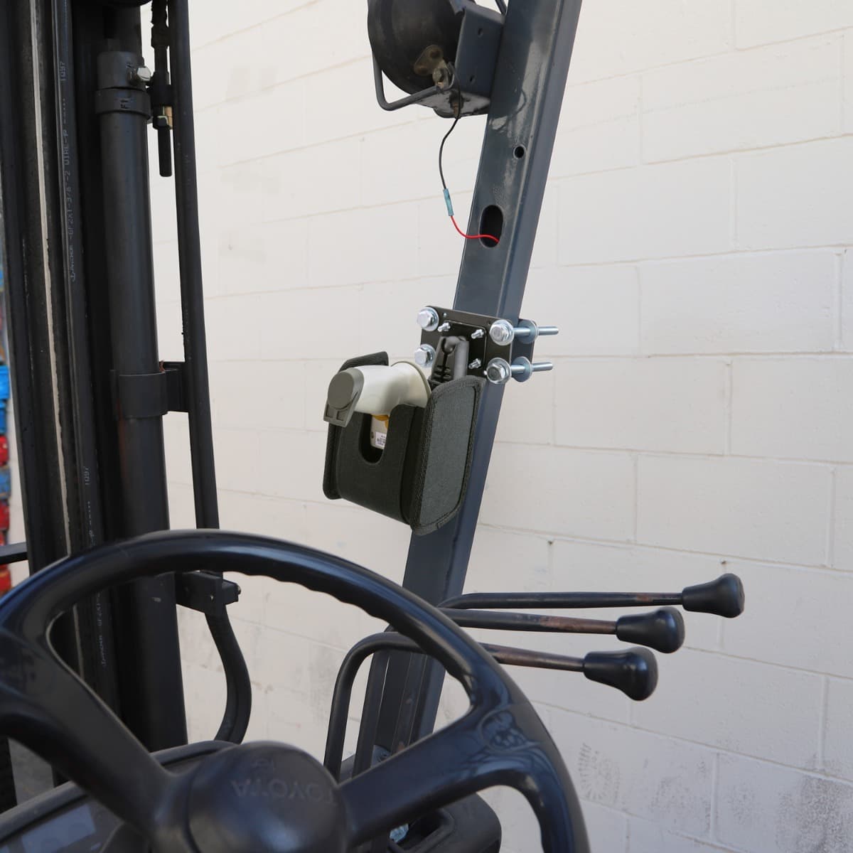 Arkon Barcode Scanner Universal Forklift Front Guard Mount