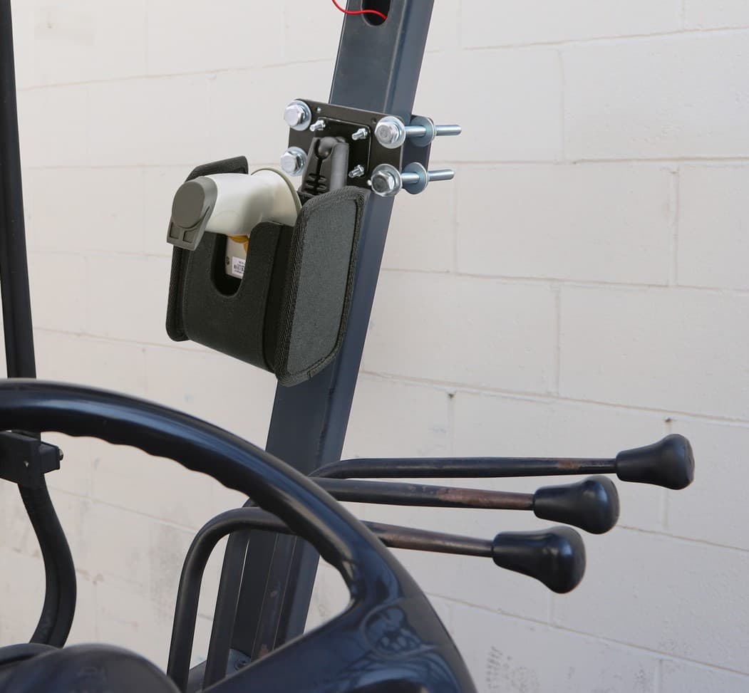Arkon Barcode Scanner Universal Forklift Front Guard Mount