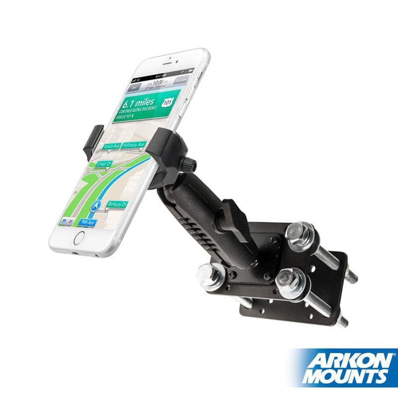Arkon 5-inch RoadVise® Ultra Forklift Front Guard Guard Bracket Phone and Tablet Mount