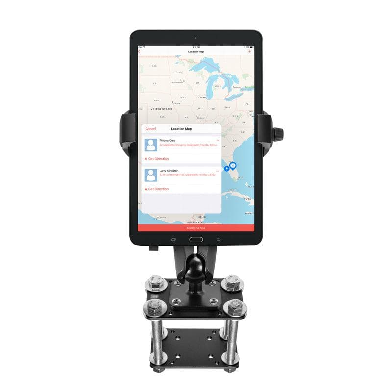 Arkon 5-inch RoadVise® Ultra Forklift Front Guard Guard Bracket Phone and Tablet Mount