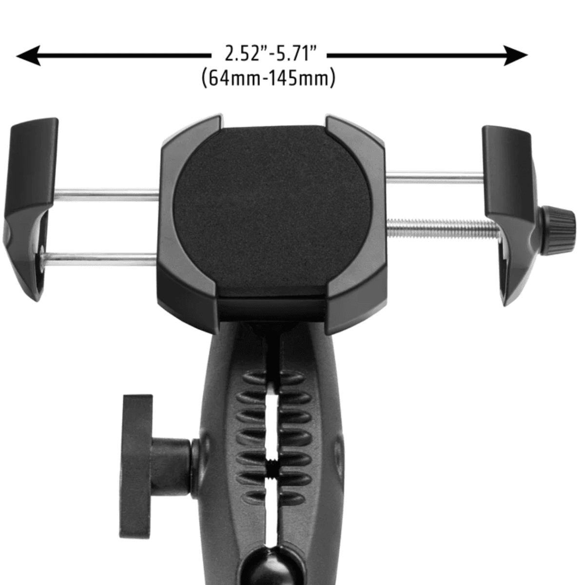 Arkon 5-inch RoadVise® Ultra Forklift Front Guard Guard Bracket Phone and Tablet Mount