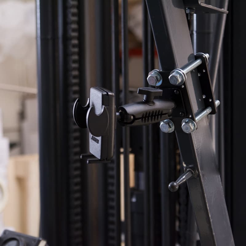 Arkon Mega Grip Forklift Pillar Phone Mount