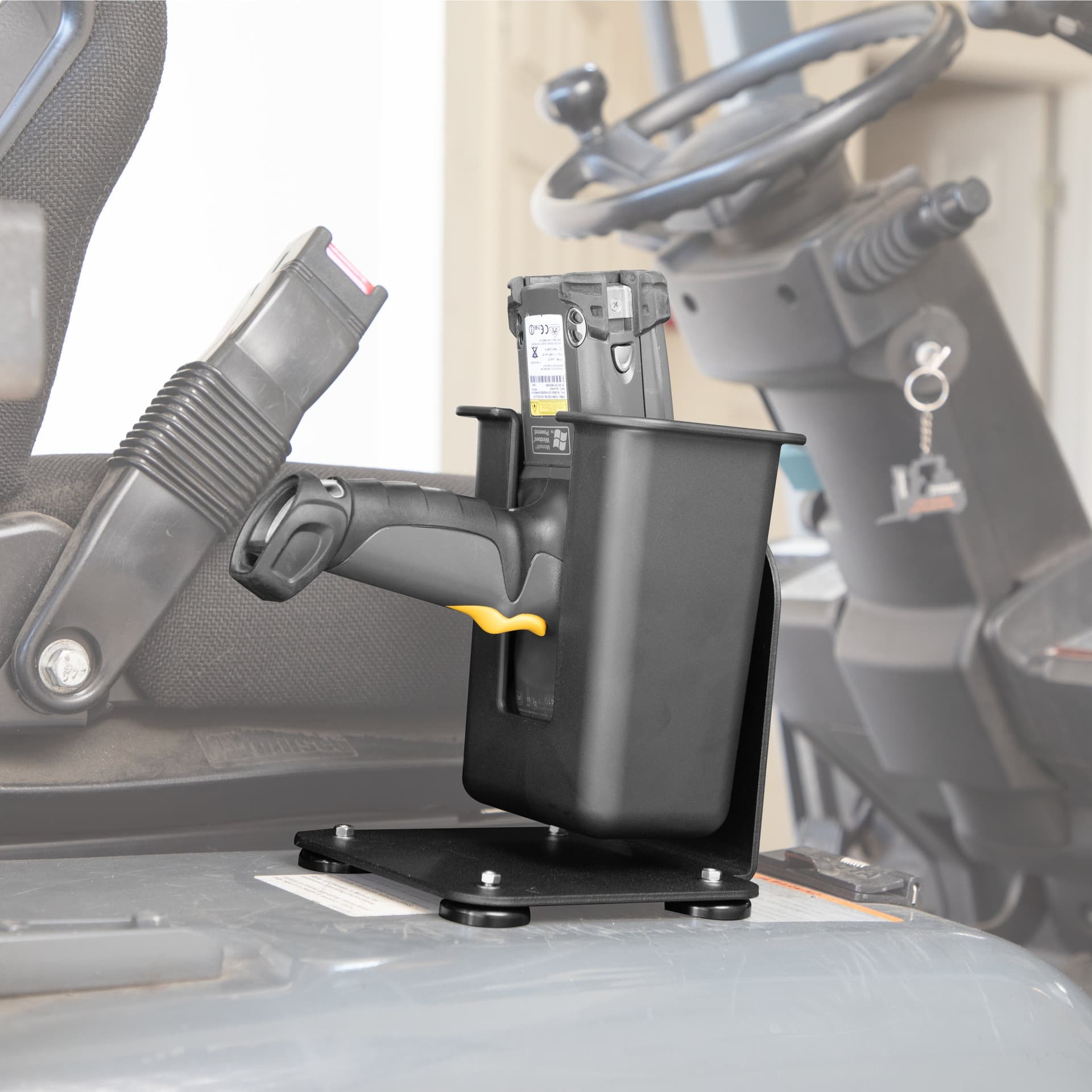 Arkon SteadyMag™ Magnetic Mount System with Large Barcode Scanner Holder