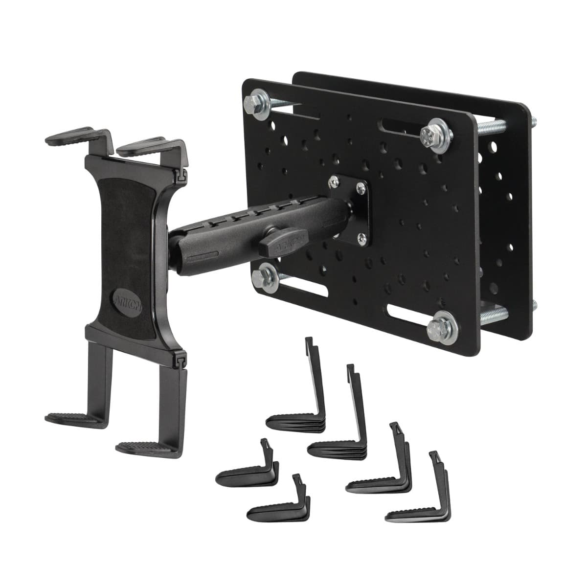 Arkon 25mm Metal Robust Forklift Slim-Grip® Tablet Mount