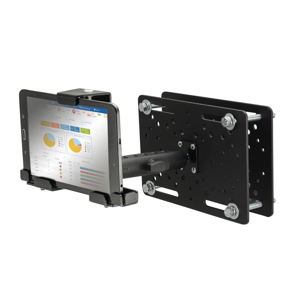 Arkon 25mm Metal Robust Forklift Locking Tablet Mount