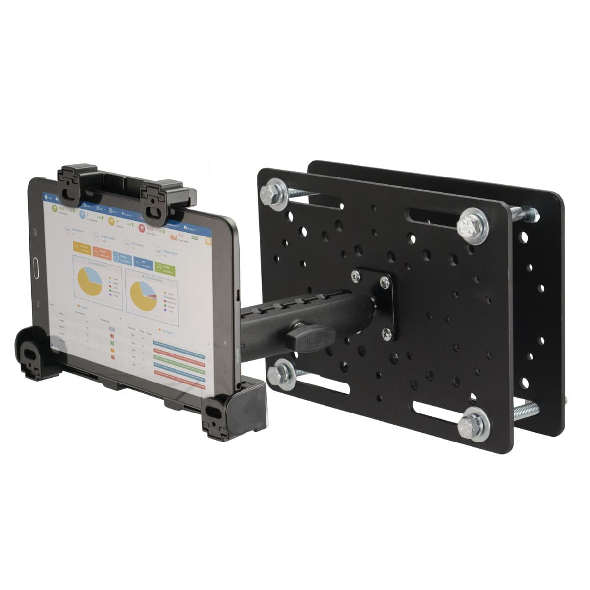 Arkon 25mm Metal Robust Locking Forklift Tablet Mount