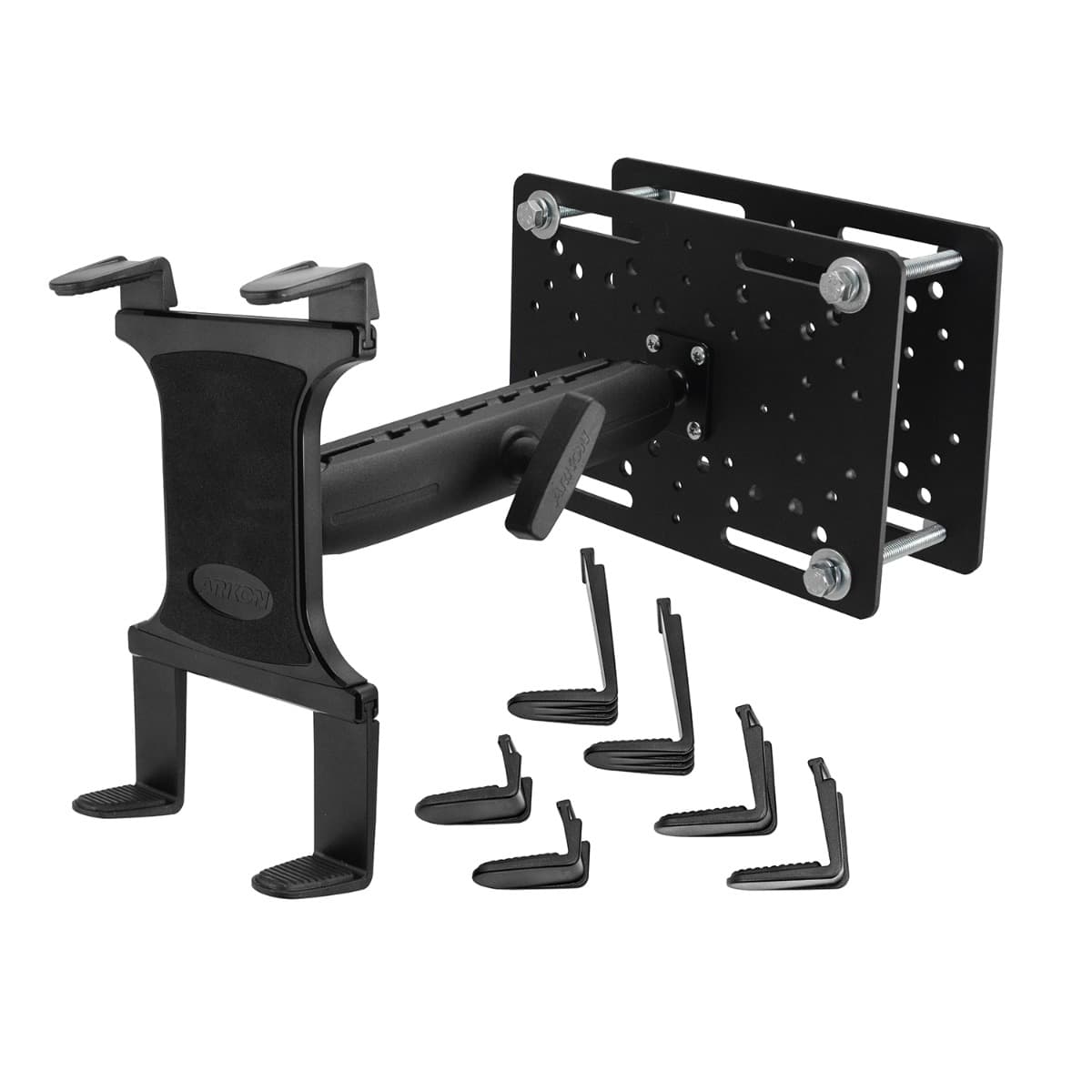 Arkon 38mm Metal Robust Forklift Slim-Grip® Tablet Mount