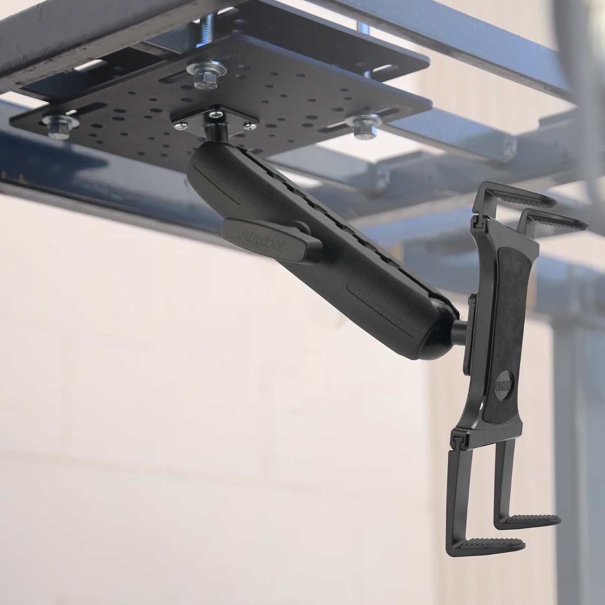 Arkon 38mm Metal Robust Forklift Slim-Grip® Tablet Mount
