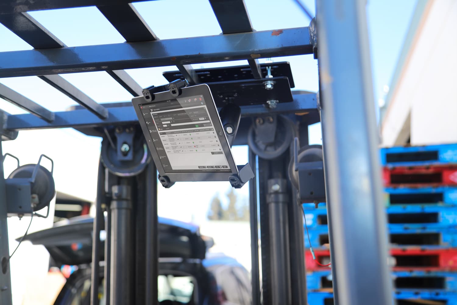 Arkon 38mm Robust Plastic Forklift Locking Tablet Mount