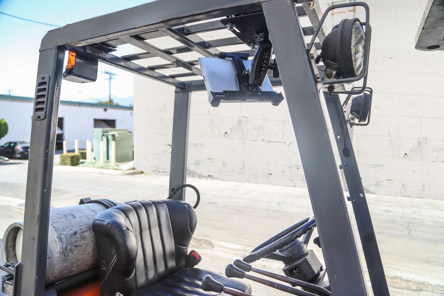 Arkon 38mm Robust Plastic Forklift Locking Tablet Mount
