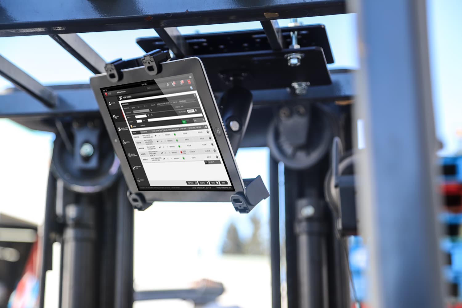 Arkon 38mm Robust Plastic Forklift Locking Tablet Mount