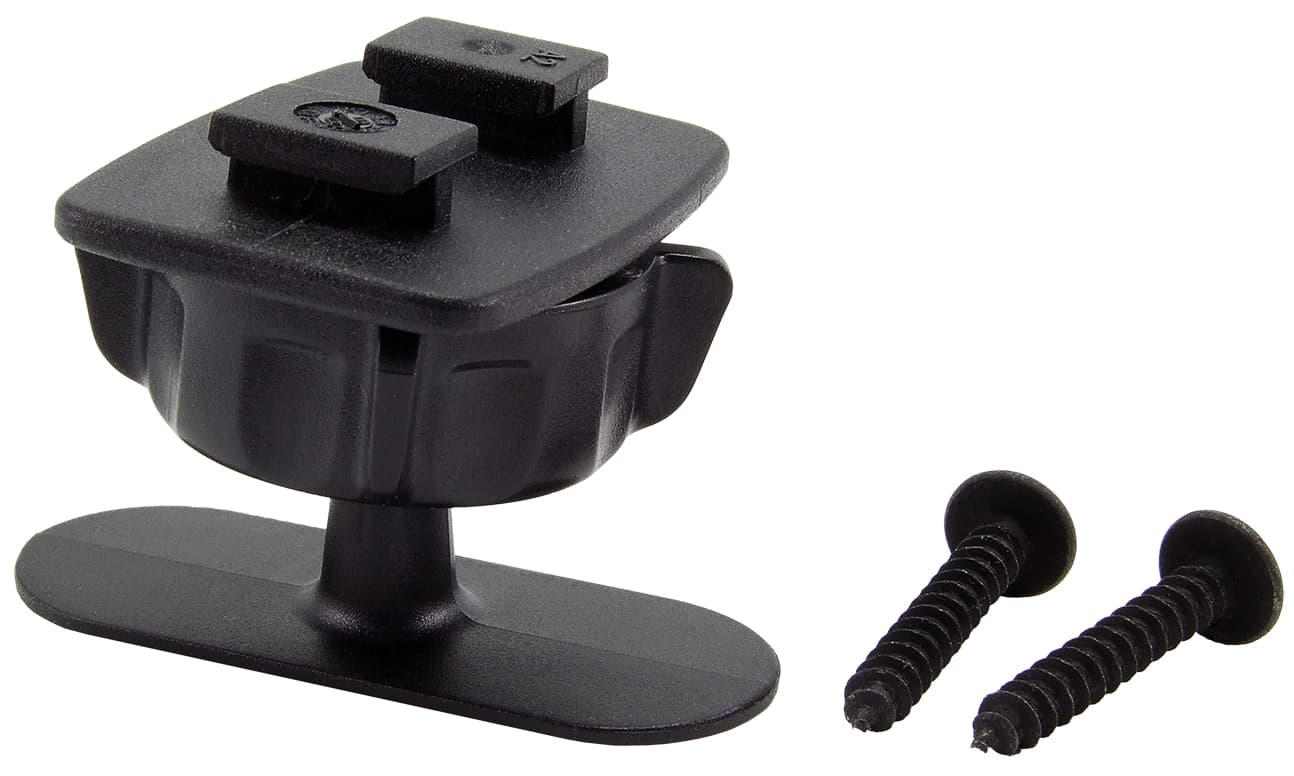 Arkon Pedestal Mini 1/2in Tall Adhesive Dashboard / Console Mount with SBH Head