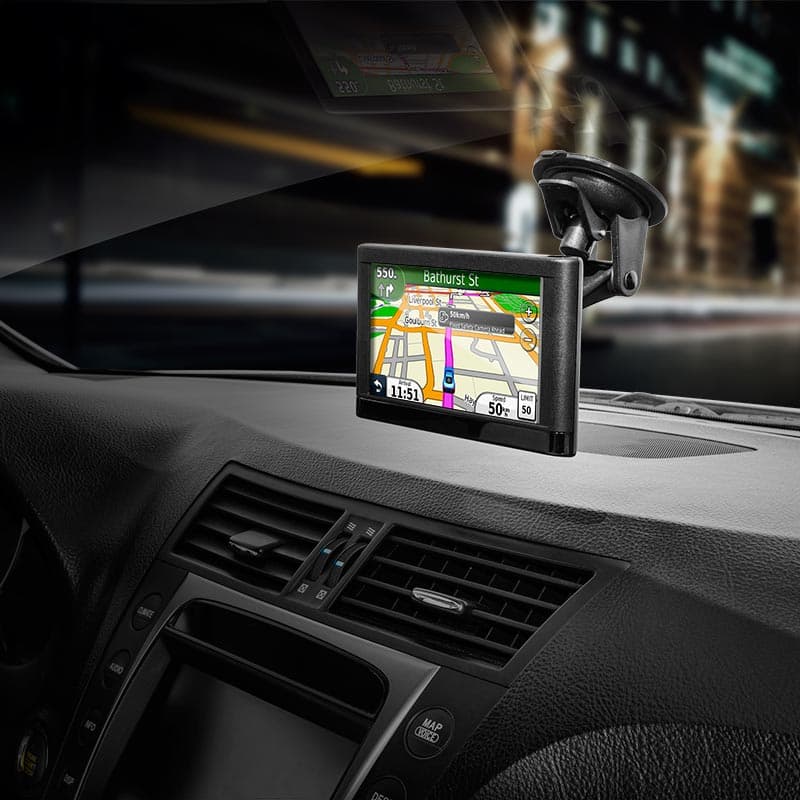Arkon Garmin Nuvi Mount Flat Surface Sticky Suction Mount Bundle