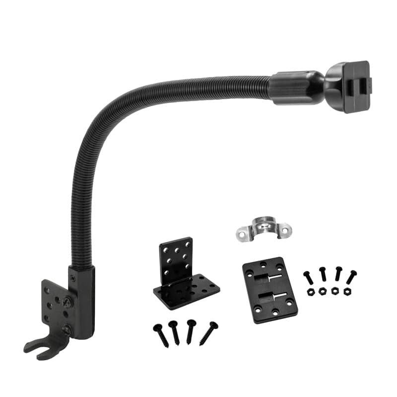 Arkon Heavy-Duty Truck Seat Rail Floor Mount Pedestal - Dual-T Compatible