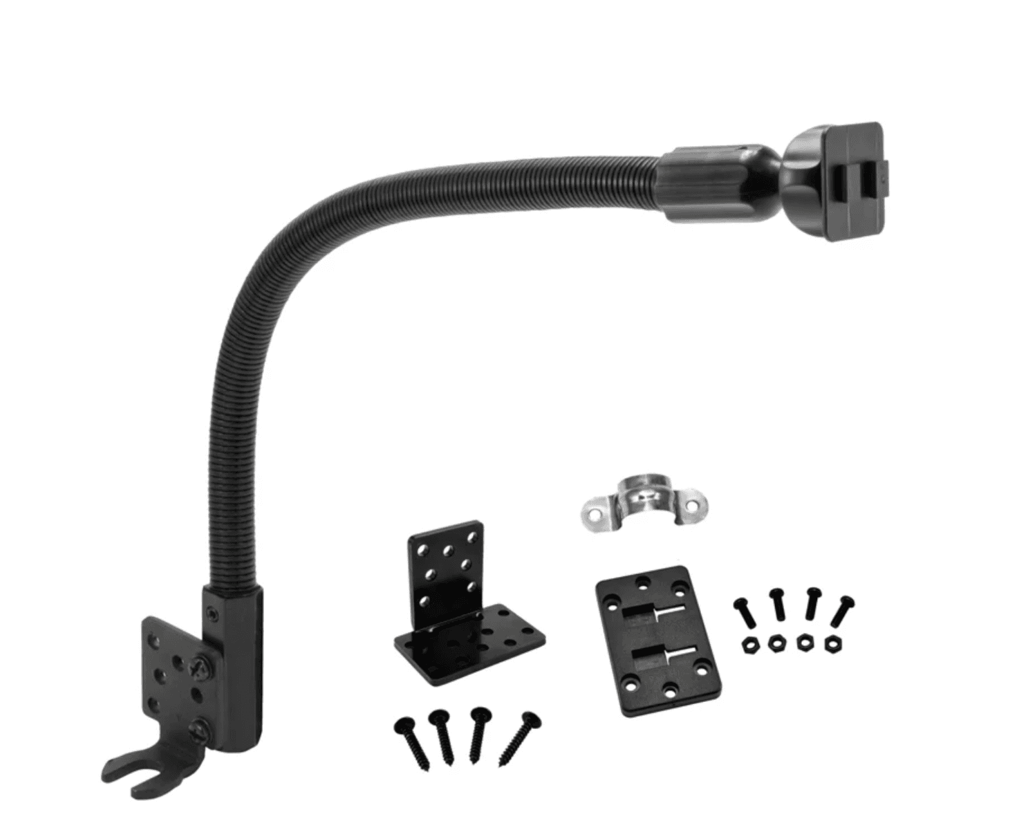 Arkon Heavy-Duty Truck Seat Rail Floor Mount Pedestal - Dual-T Compatible