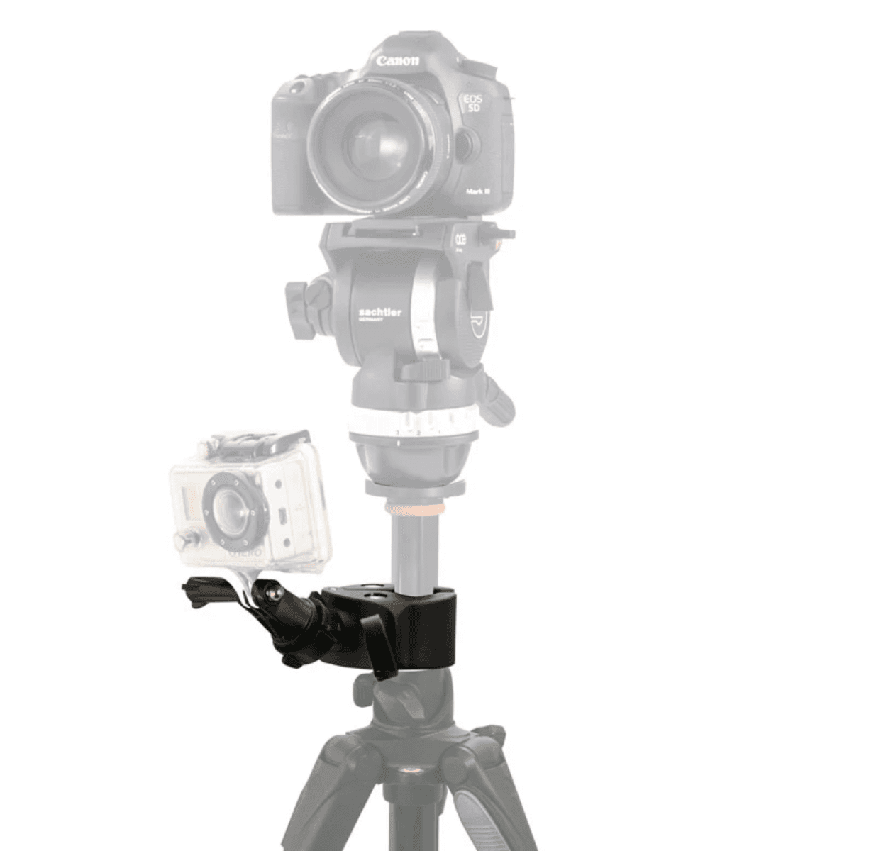 Arkon Bike or Motorcycle Handlebar Clamp Mount for GoPro HERO Action Cameras
