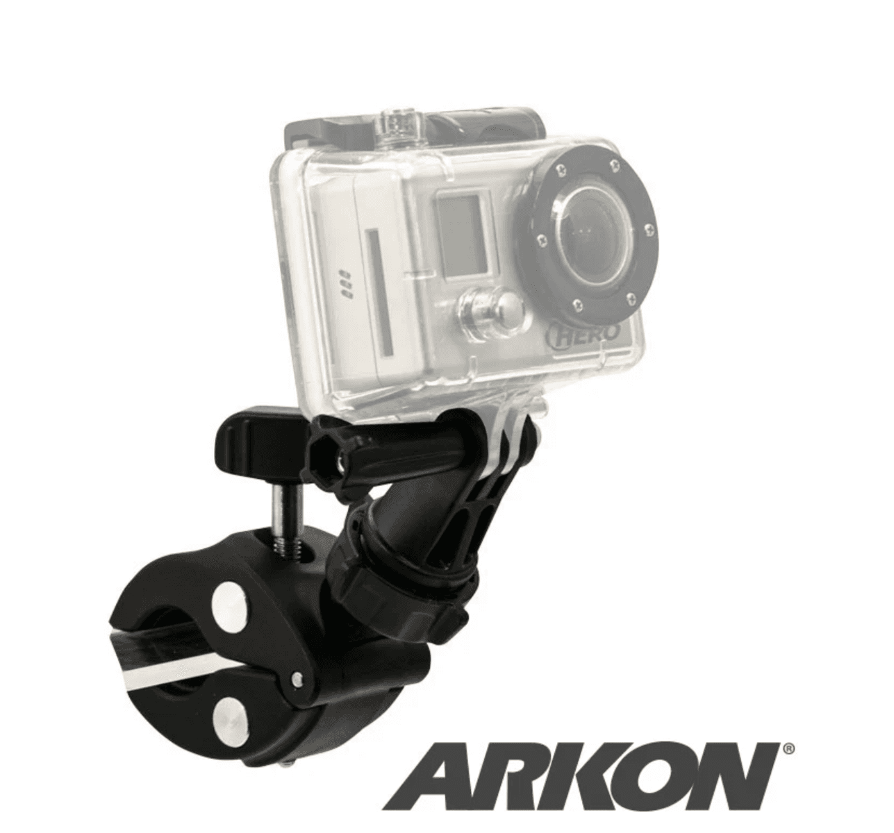 Arkon Bike or Motorcycle Handlebar Clamp Mount for GoPro HERO Action Cameras