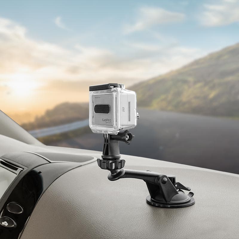 Arkon GoPro Mount Sticky Suction Mount with Adjustment Knob for GoPro HERO
