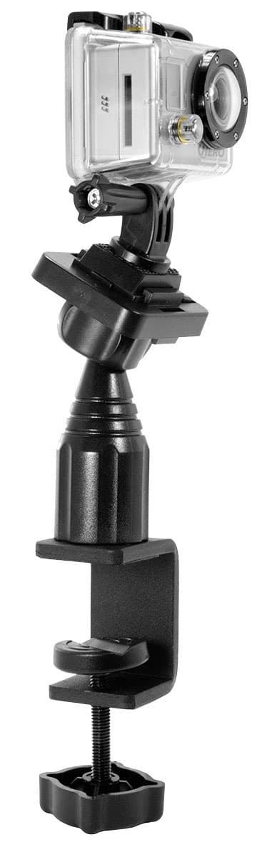 Arkon GoPro Mount - 4inch Adjustable C-Clamp Mount with GoPro Head